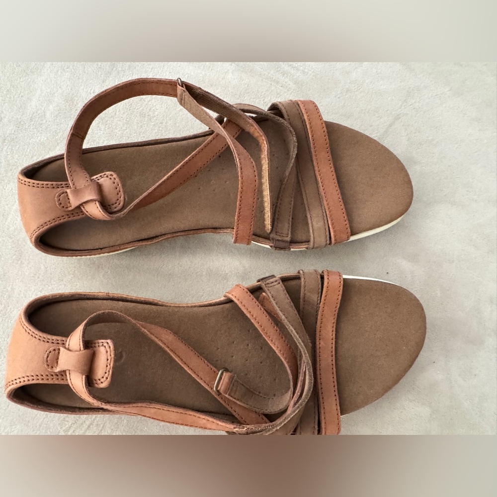 Ecco sandals-worn only a few times